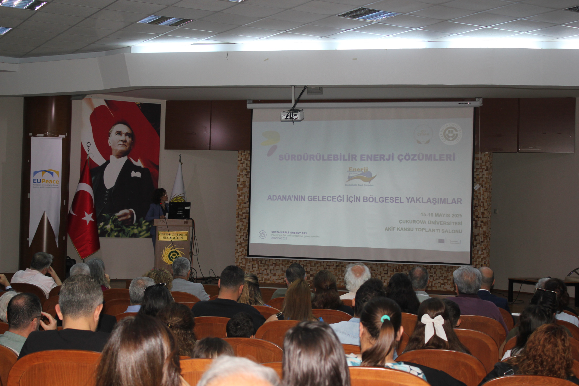 Çukurova Üniversitesi’nde sürdürülebilir enerji çözümleri ele alındı