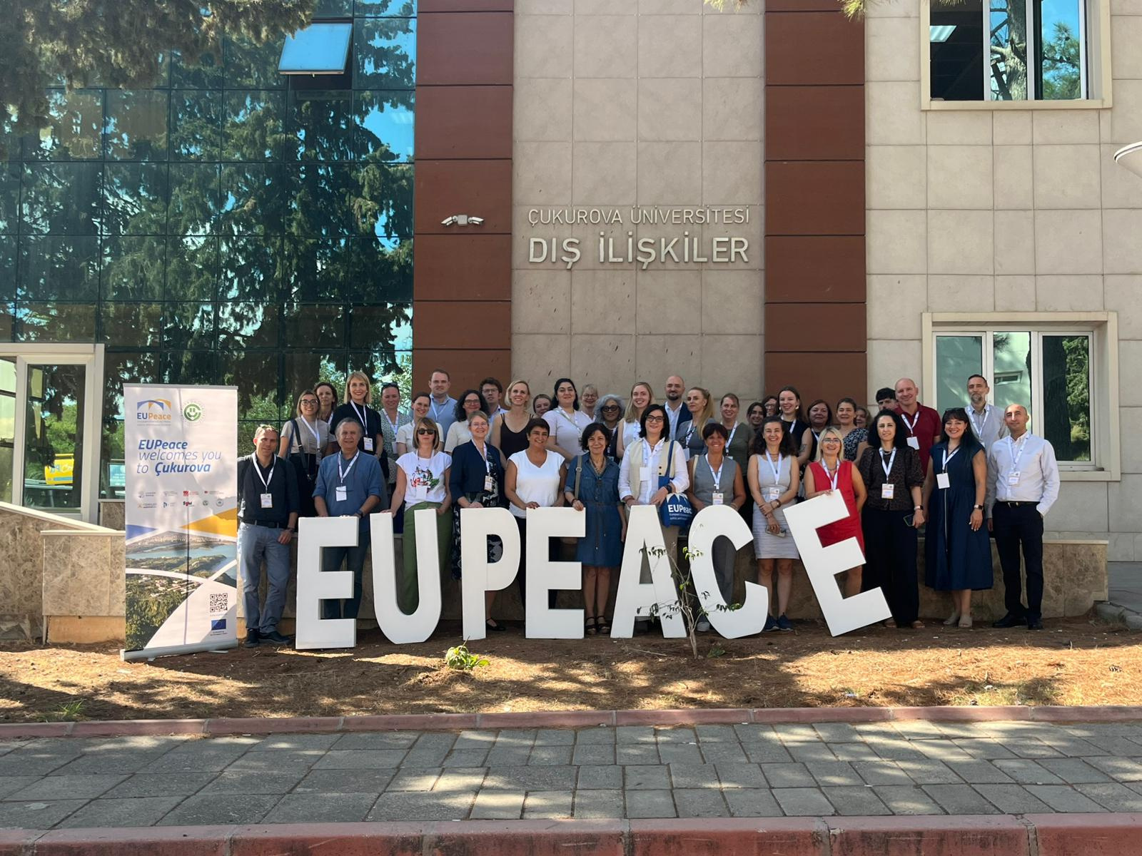 Çukurova Üniversitesi’nde EUPeace kapsamında düzenlenen “Staff Week” başladı